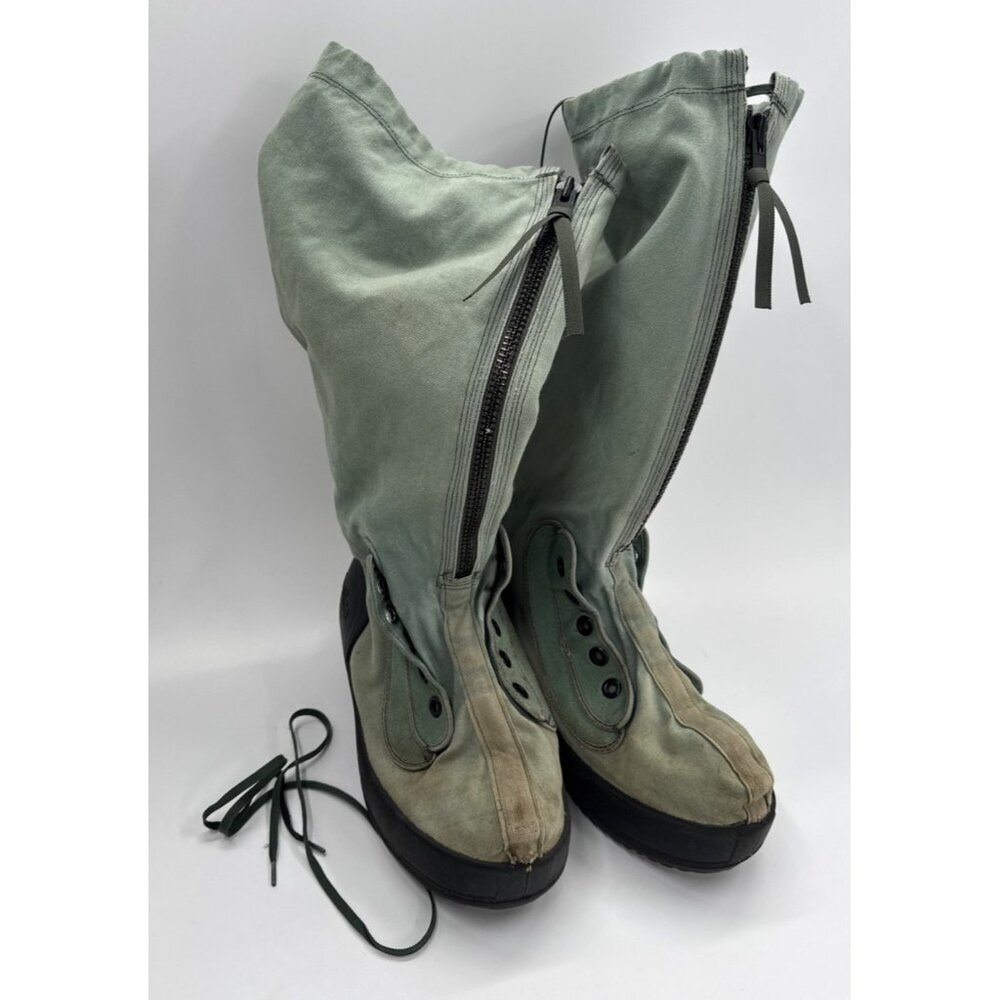 Vintage US Military N-1B Extreme Cold Weather Boots Mens MEDIUM Wool Liner